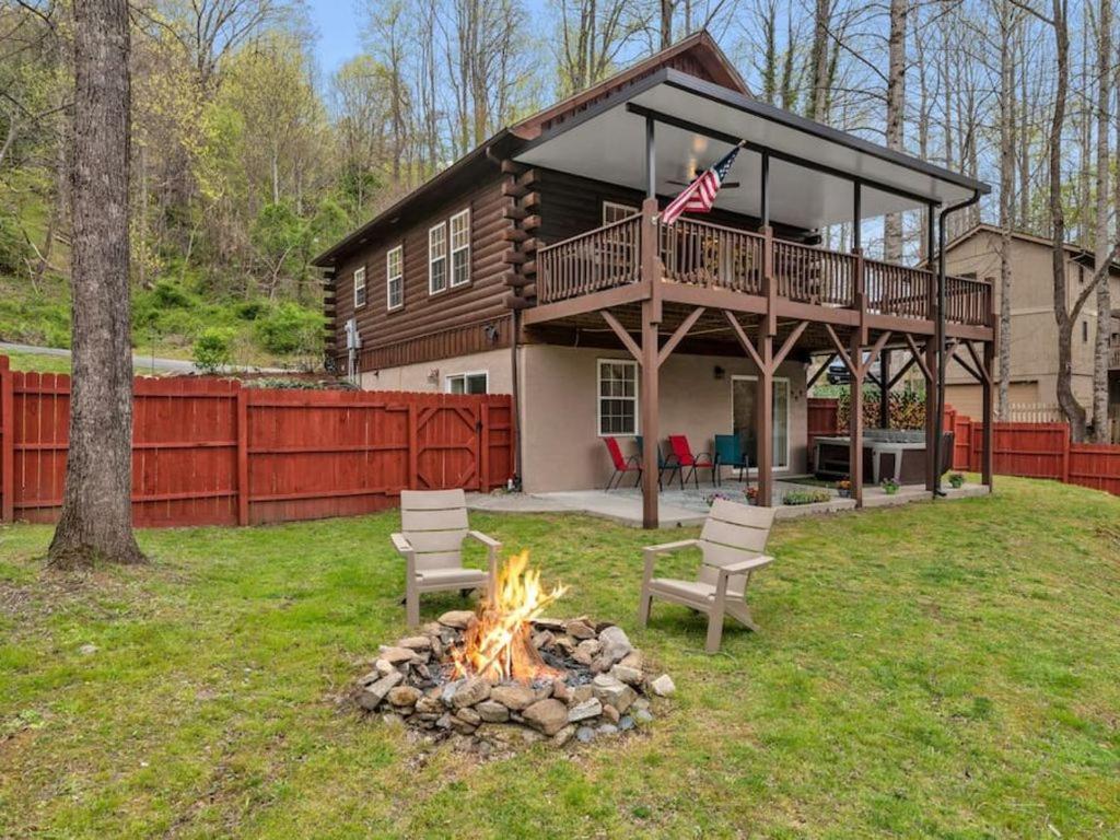 Soco Serene Cabin In The Heart Of Maggie Valley Exteriér fotografie